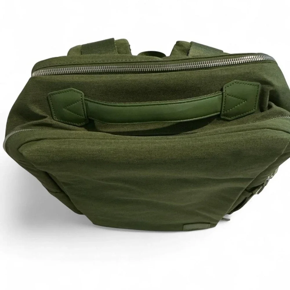 Nordace Siena Smart Backpack Unisex OS Olive Green Excellent USB Laptop Travel